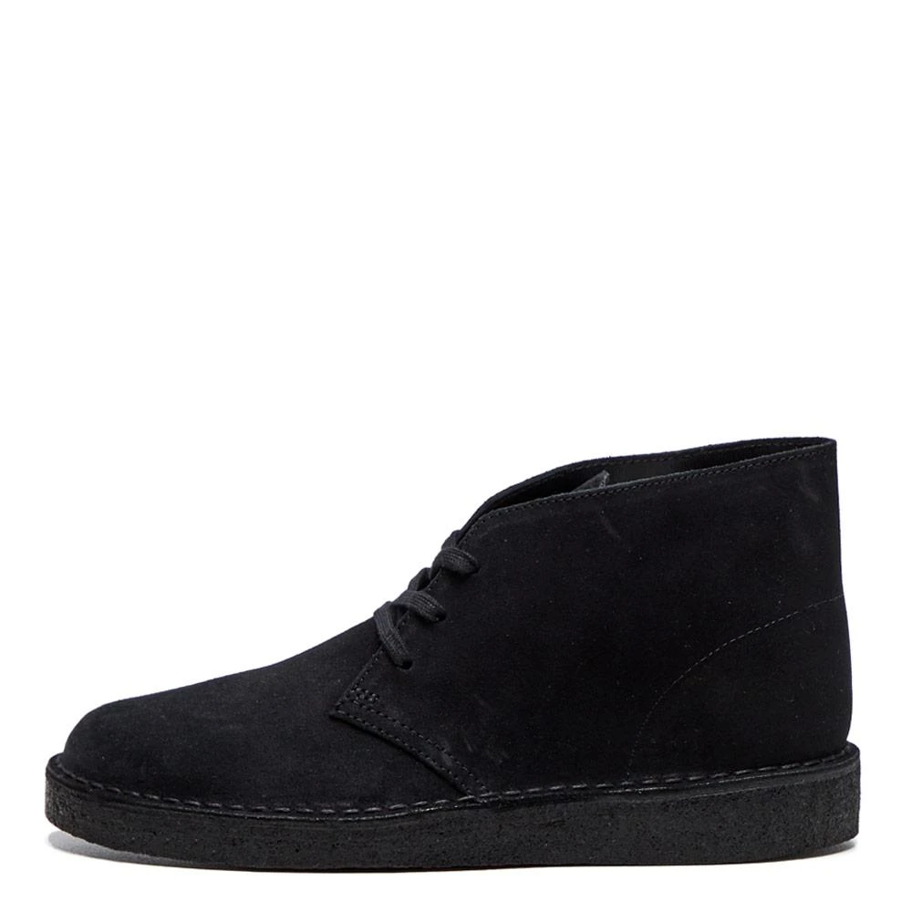 商品Clarks|Clarks Originals Desert Coal Boots -Black Suede,价格¥655,第1张图片