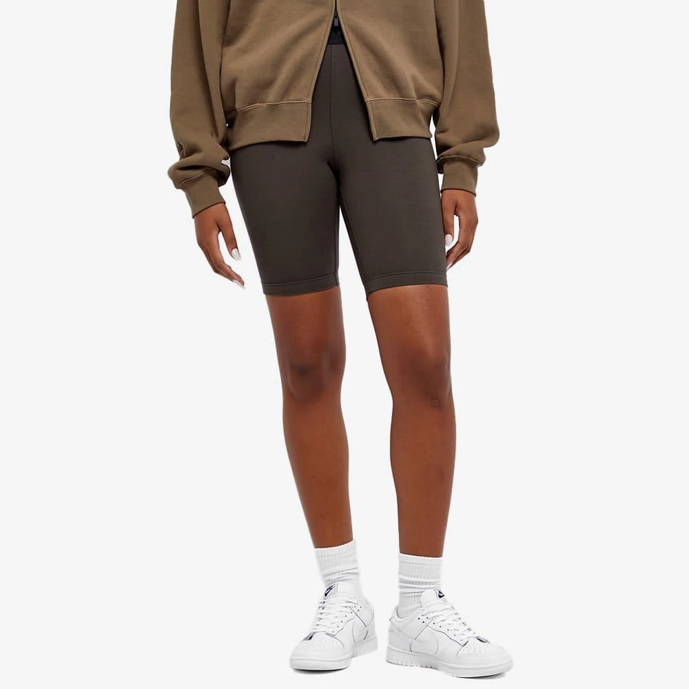 商品Essentials|Fear of God ESSENTIALS Sport Logo Cycling Shorts - Off Black,价格¥289,第2张图片详细描述