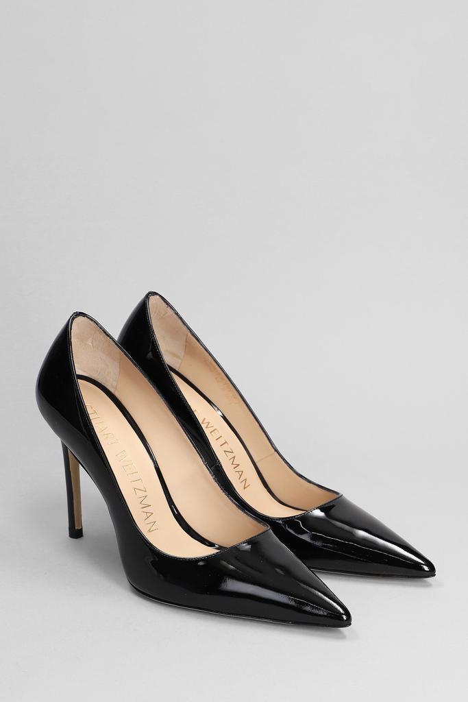 Stuart 100 Pumps In Black Patent Leather商品第2张图片规格展示