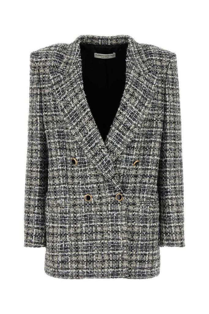 ALESSANDRA RICH 24AW ジャケット ブラック系 Alessandra Rich Blazer with shiny buttons | Women's Clothing