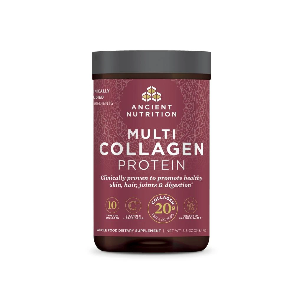 商品Ancient Nutrition|Multi Collagen Protein | Powder Unflavored (24 Servings),价格¥250,第1张图片