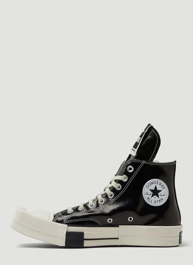 商品Rick Owens|男款 Rick Owens联名Converse Turbodrk High 休闲鞋 黑色,价格¥993,第3张图片详细描述