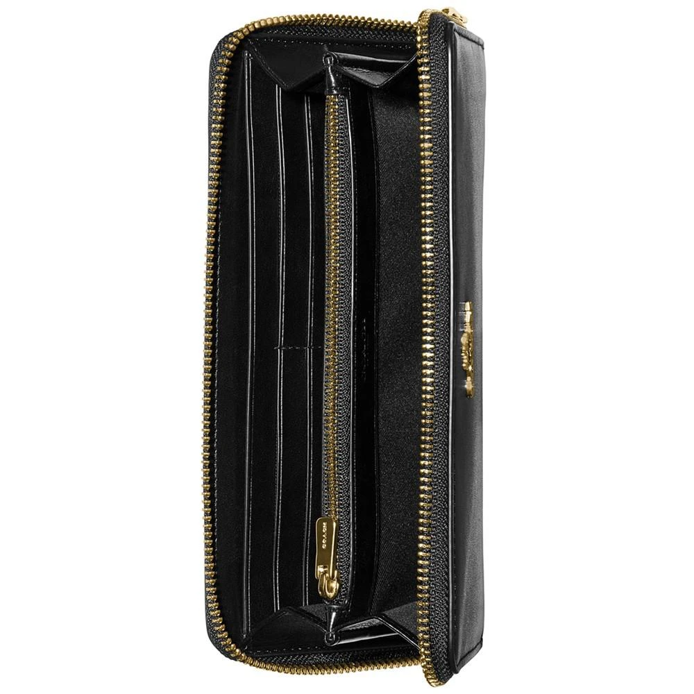 商品Coach|Smooth Leather Slim Accordion Zip Wallet,价格¥1304,第2张图片详细描述