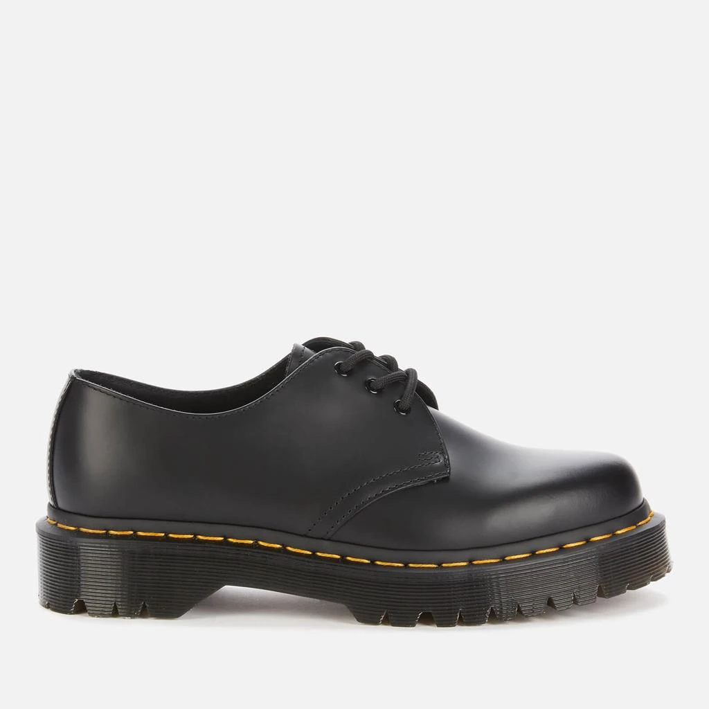 商品Dr. Martens|Dr. Martens 1461 Bex Smooth Leather 3-Eye Shoes - Black,价格¥1584,第1张图片