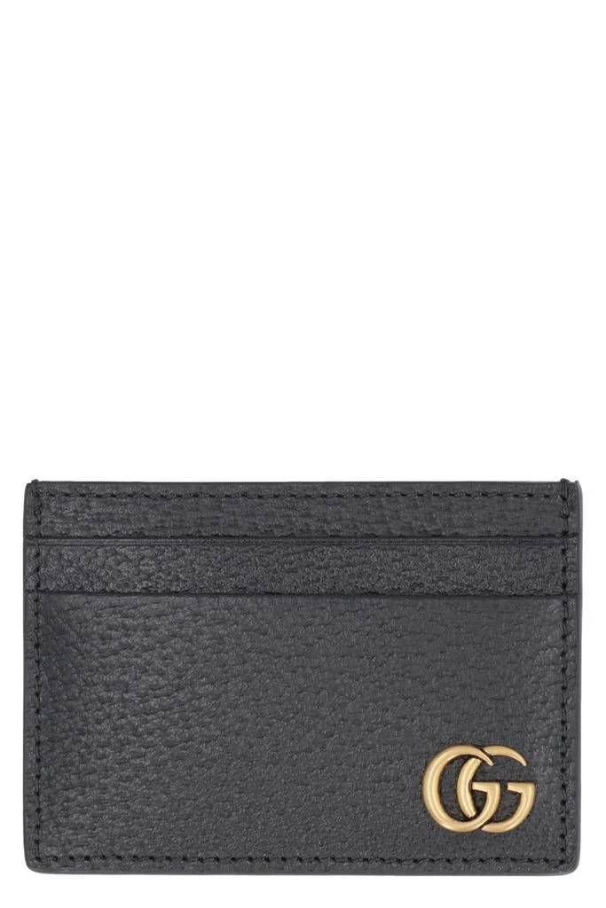 商品Gucci|Gucci Gg Marmont Leather Card Holder,价格¥2540,第1张图片