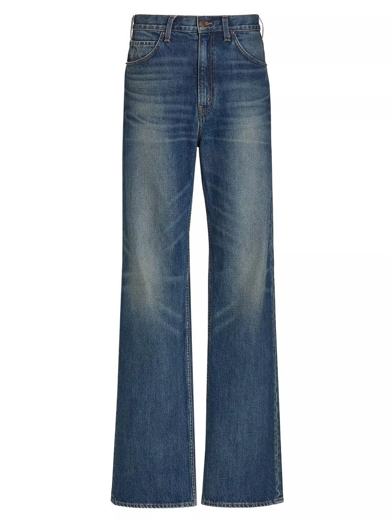 商品Nili Lotan|Mitchell High-Rise Straight-Leg Jeans,价格¥3375,第1张图片