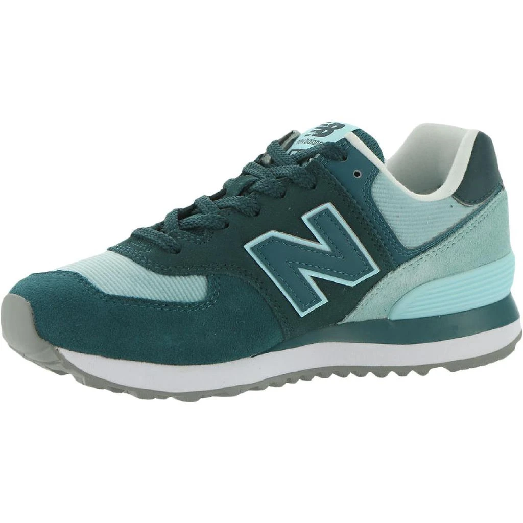 商品New Balance|New Balance Womens WL574 Leather Fitness Athletic and Training Shoes,价格¥457,第2张图片详细描述