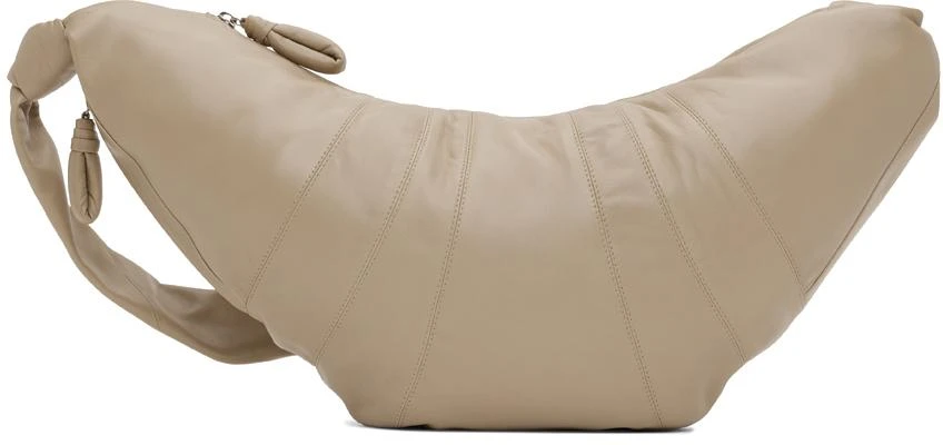 商品Lemaire|Taupe Large Croissant Shoulder Bag,价格¥8786,第1张图片