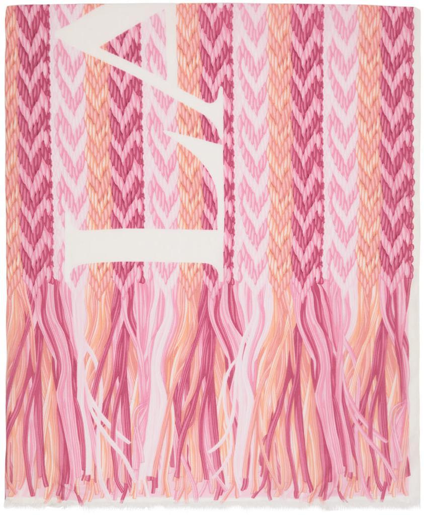 商品Lanvin|Pink Modal Scarf,价格¥2719,第1张图片
