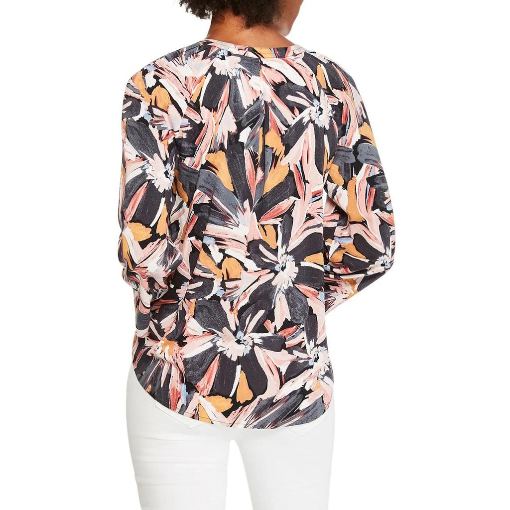 商品NIC+ZOE|Nic + Zoe Womens Zenergized Printed V Neck Blouse,价格¥163,第2张图片详细描述