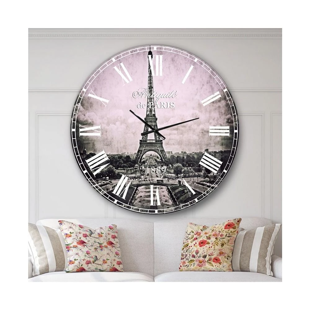 商品Designart|Vintage Oversized Metal Wall Clock - 36 x 36,价格¥1727,第2张图片详细描述