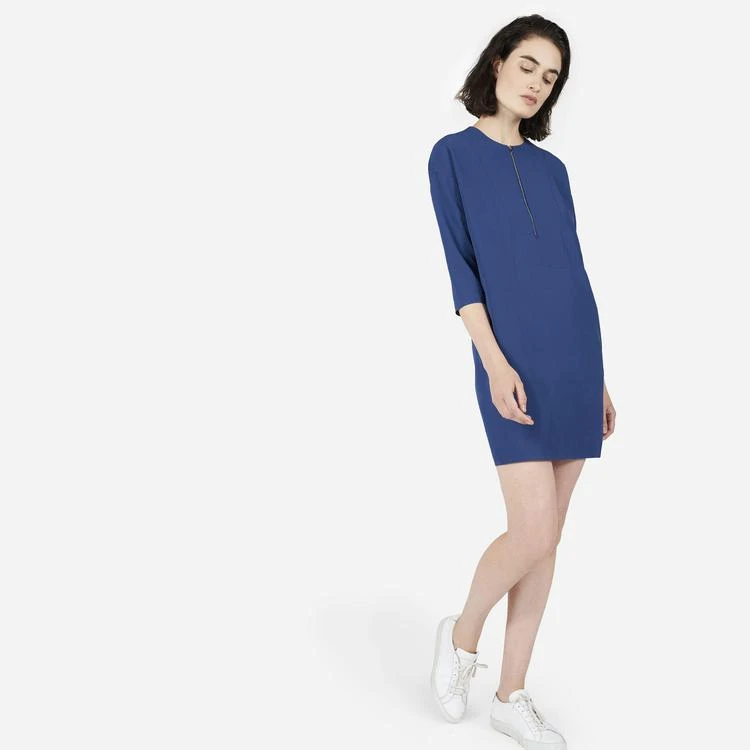 商品Everlane|The Japanese GoWeave Front-Zip Dress,价格¥619,第2张图片详细描述