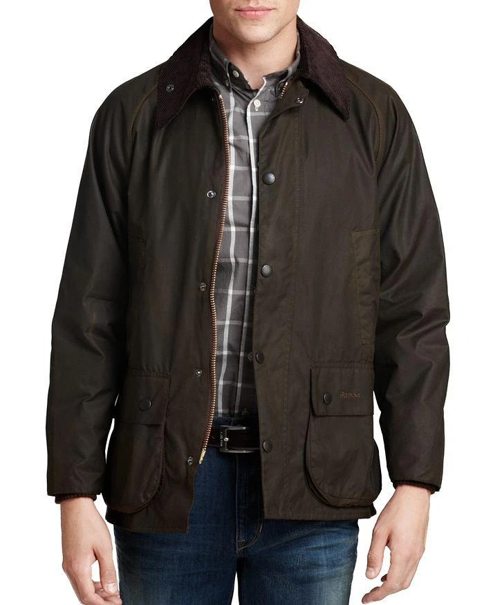 商品Barbour|Classic Bedale Waxed Cotton Jacket,价格¥2959,第1张图片