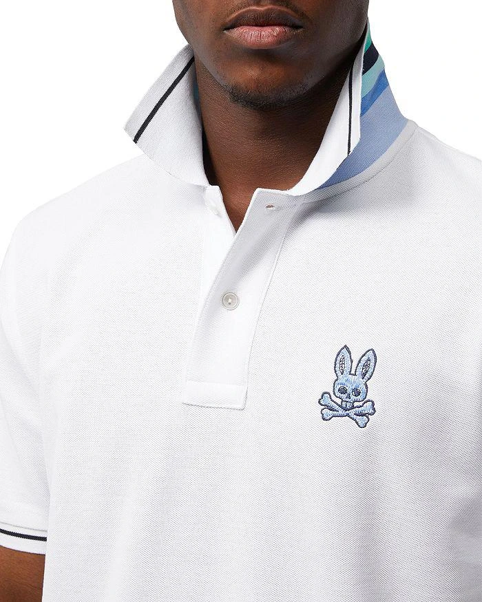 商品Psycho Bunny|Wardell Pima Cotton Tipped Regular Fit Polo Shirt,价格¥551,第4张图片详细描述