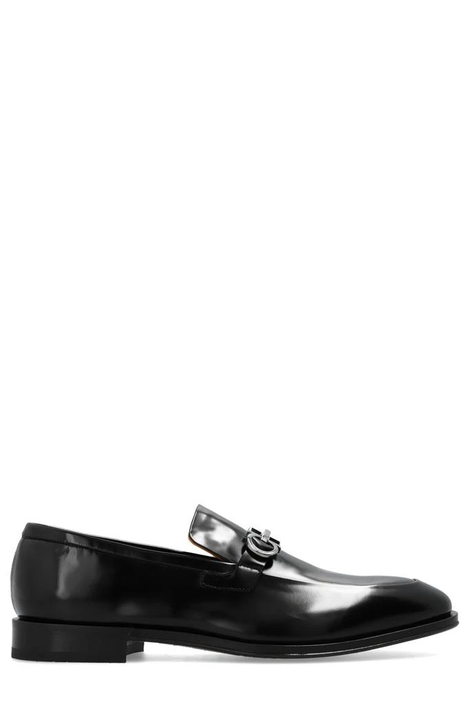 商品Salvatore Ferragamo|Salvatore Ferragamo Gancini Slip-On Loafers,价格¥5116,第1张图片