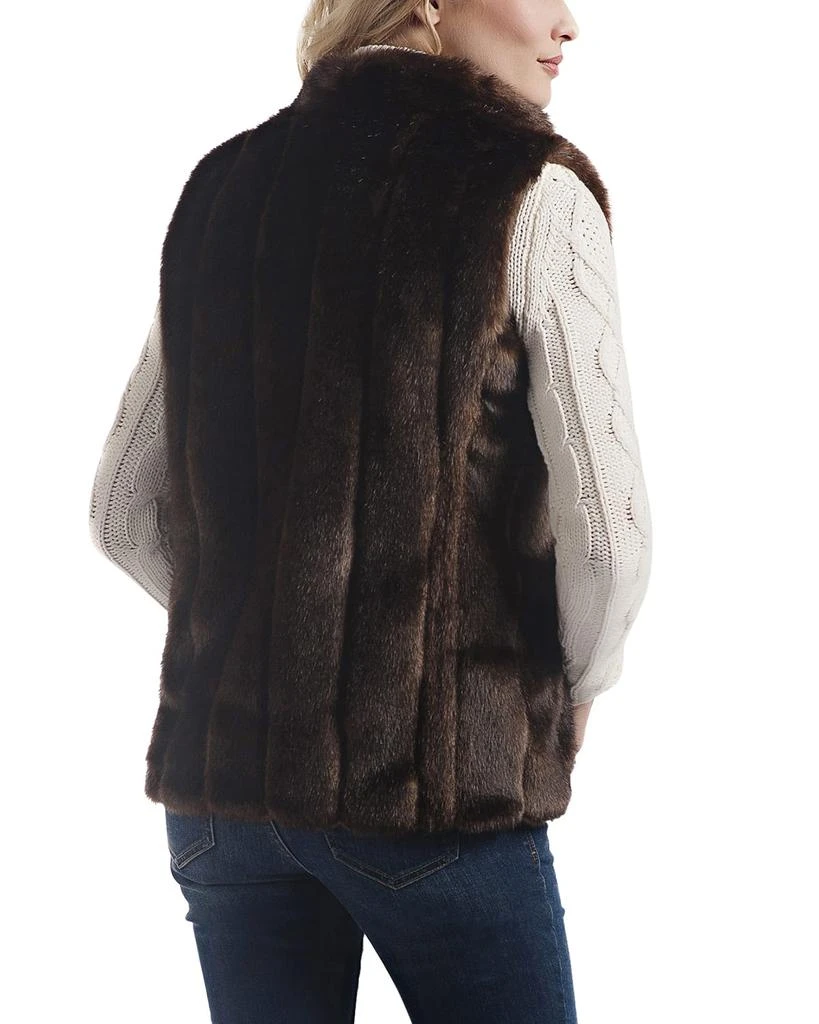 商品Fabulous Furs|Signature Faux-Fur Vest - Inclusive Sizing,价格¥1445,第4张图片详细描述