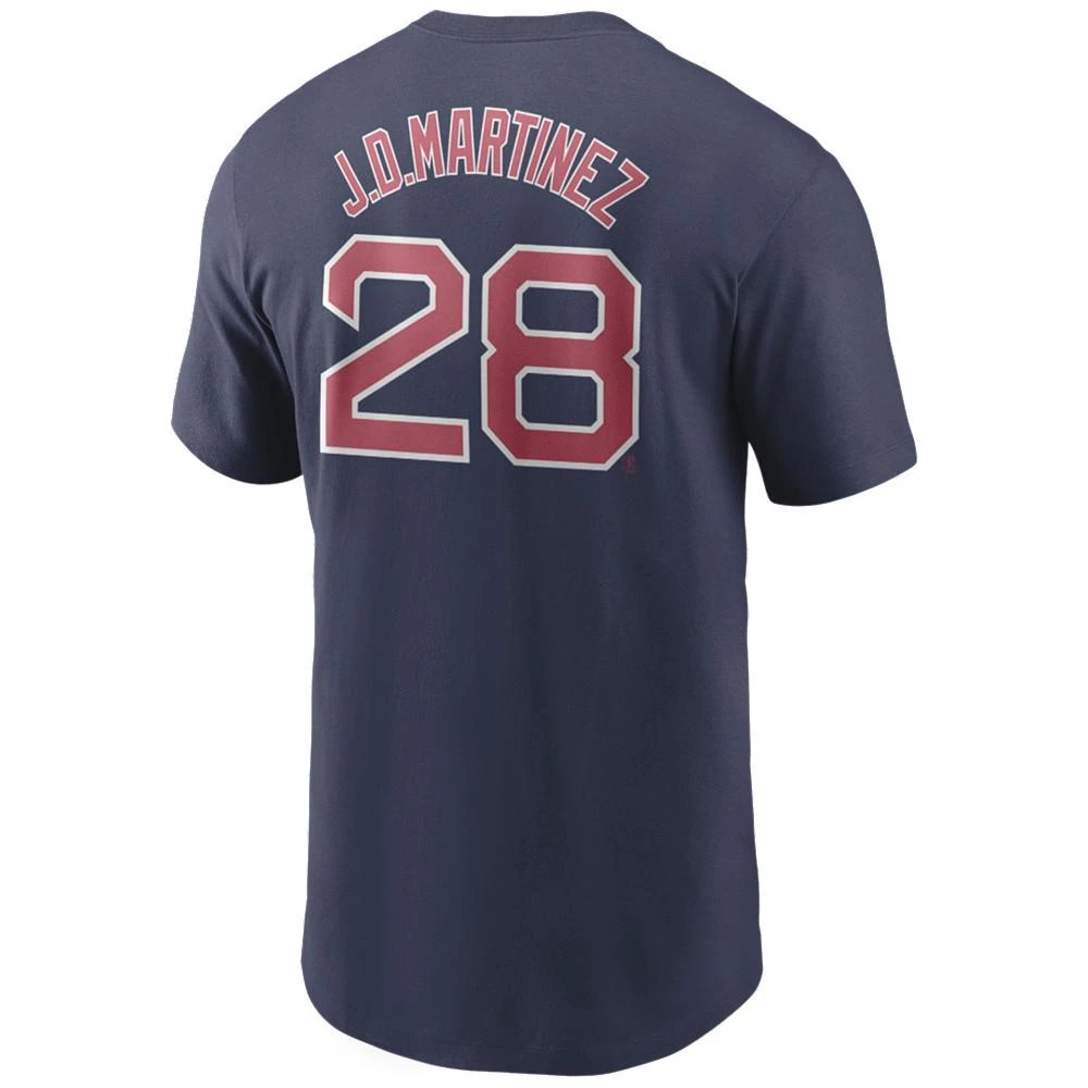 商品NIKE|Men's J.D. Martinez Boston Red Sox Name and Number Player T-Shirt,价格¥300,第1张图片