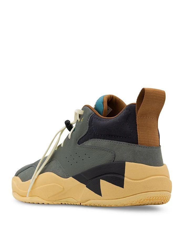 商品BRANDBLACK|Men's Leather & Suede Sneakers,价格¥1285,第3张图片详细描述