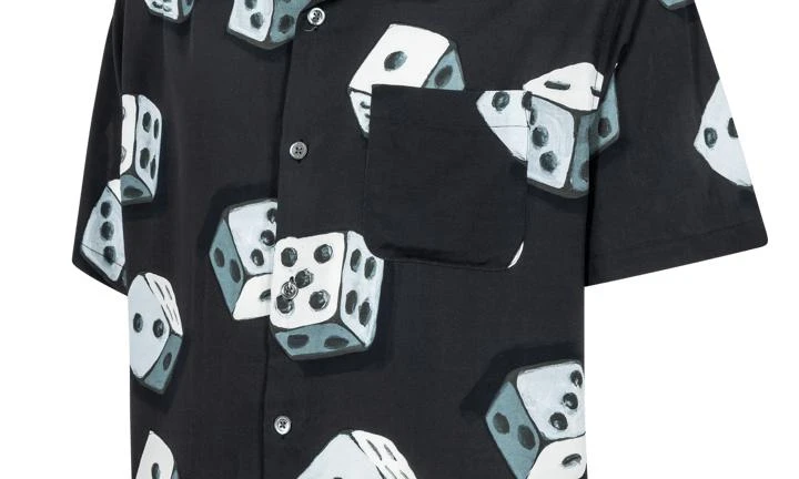 商品STUSSY|STUSSY Dice Pattern Shirt,价格¥1121,第3张图片详细描述