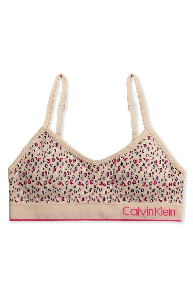 商品Calvin Klein|Kids' Leopard Spot Bralette,价格¥91,第1张图片