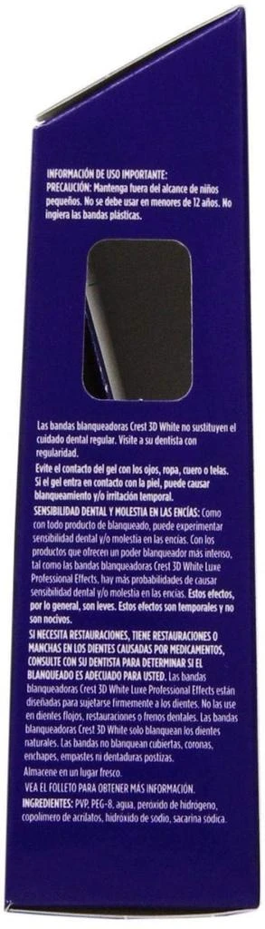 Crest 3D No Slip Whitestrips Professional Effects Teeth Whitening Kit 20 ea 商品