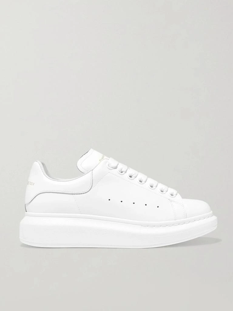 商品Alexander McQueen|皮革厚底运动鞋  - IT35,价格¥4790,第1张图片