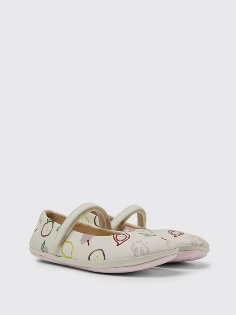 商品Camper|Twins ballet flats in white leather,价格¥533,第2张图片详细描述