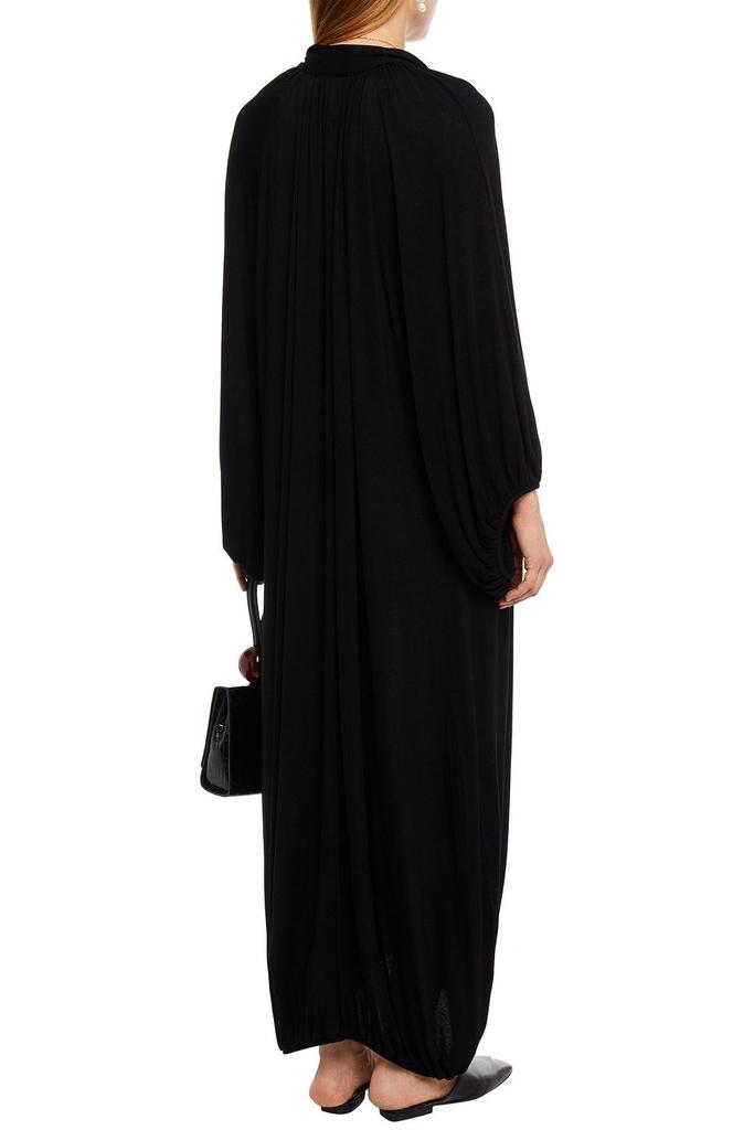 TOTEME | Gathered stretch-knit maxi dress 912.32元 商品图片