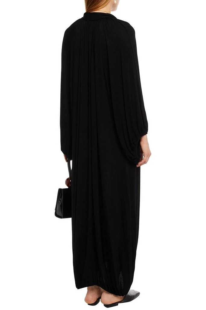 商品[国内直发] Totême|Gathered stretch-knit maxi dress,价格¥904,第1张图片