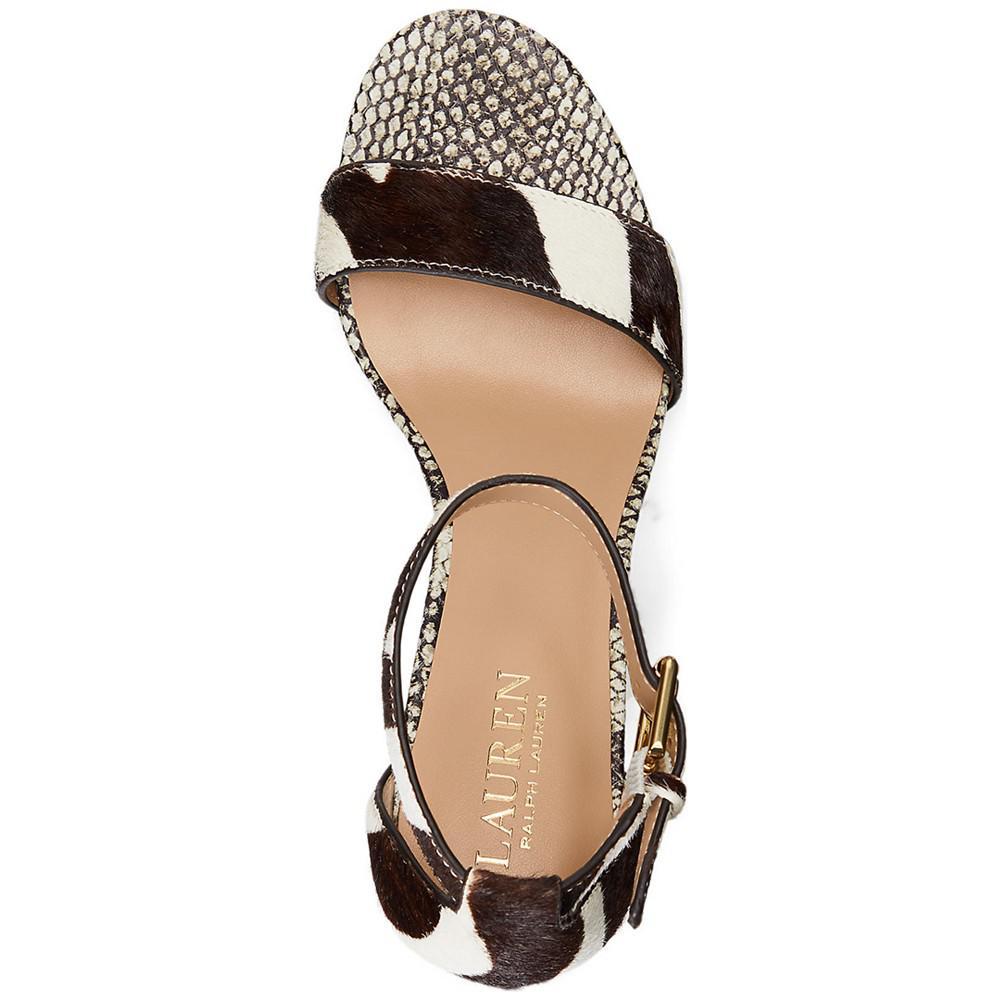 商品Ralph Lauren|Women's Sylvia Dress Sandals,价格¥734,第6张图片详细描述