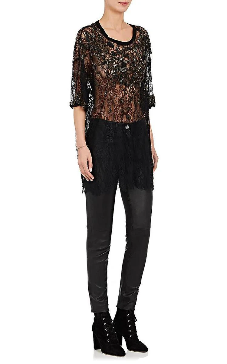 商品Gary Graham|Embellished Lace Oversized Blouse,价格¥1794,第3张图片详细描述