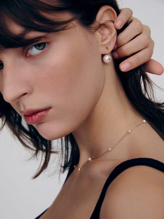 商品hyeres-lor|Freshwater Pearl Chain Earring,价格¥2015,第1张图片