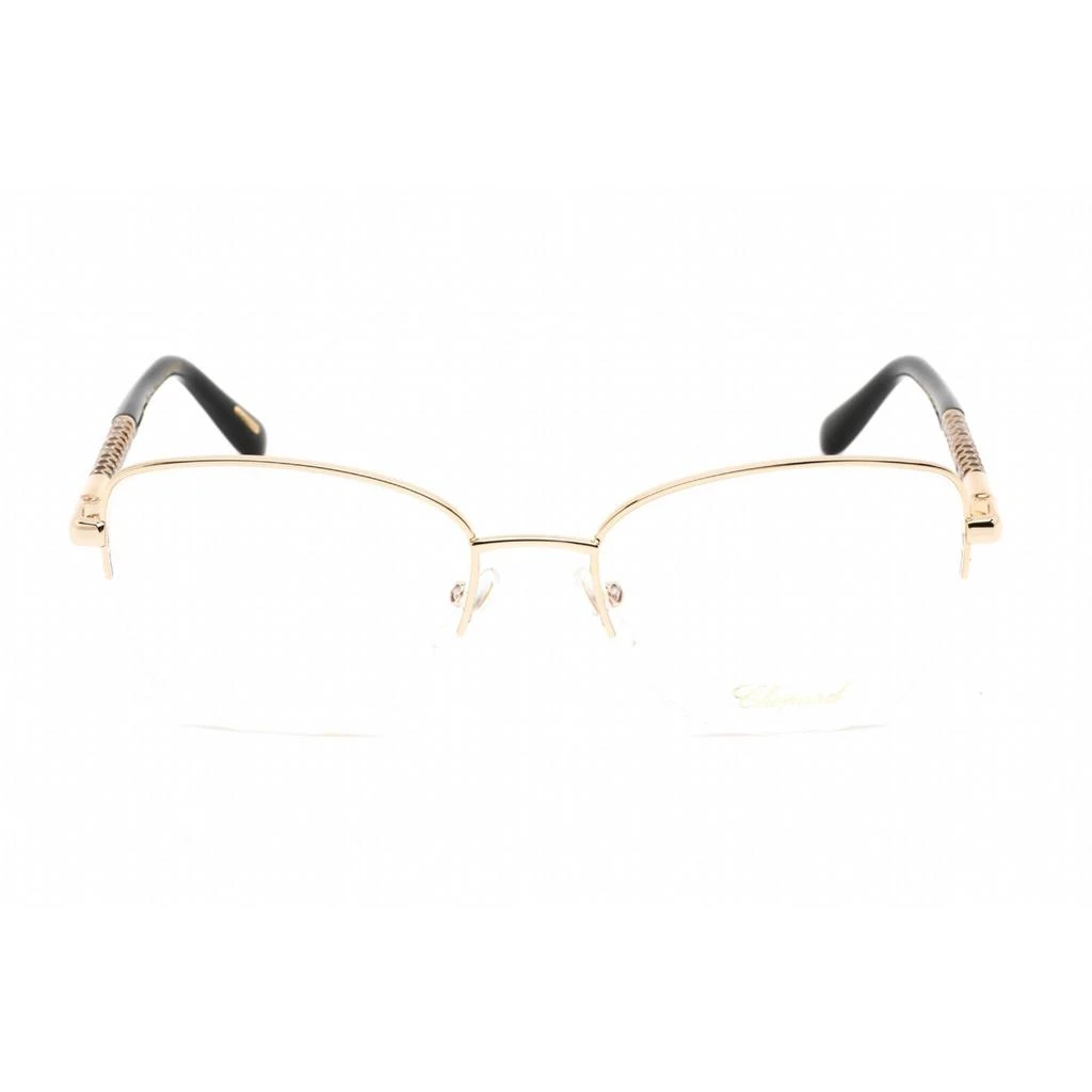 商品Chopard|Chopard Women's Eyeglasses - Shiny Rose Gold Metal Cat Eye Shape Frame | VCHF46 0300,价格¥1442,第2张图片详细描述