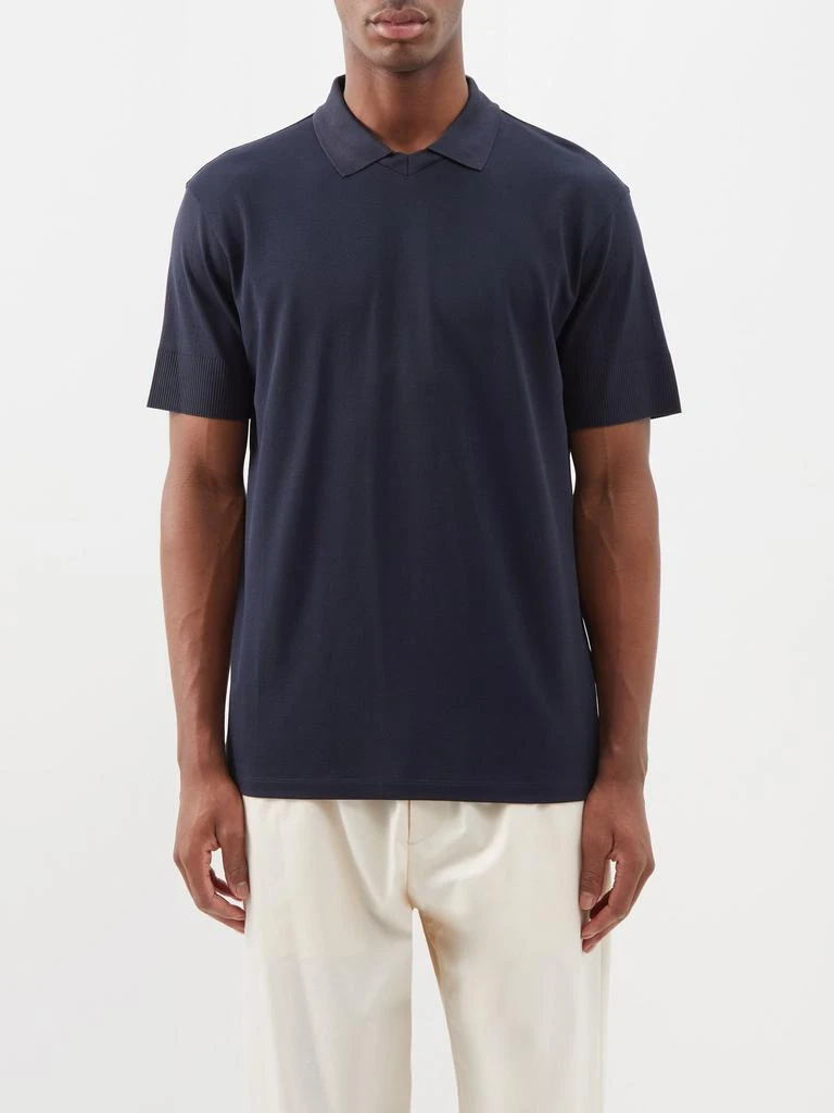 商品Paul Smith|Short sleeve cotton polo shirt,价格¥1142,第1张图片