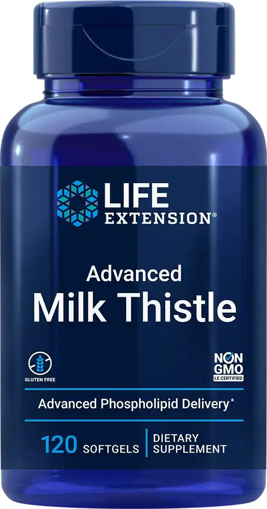 Life Extension Advanced Milk Thistle (120 Softgels)商品第1张图片规格展示