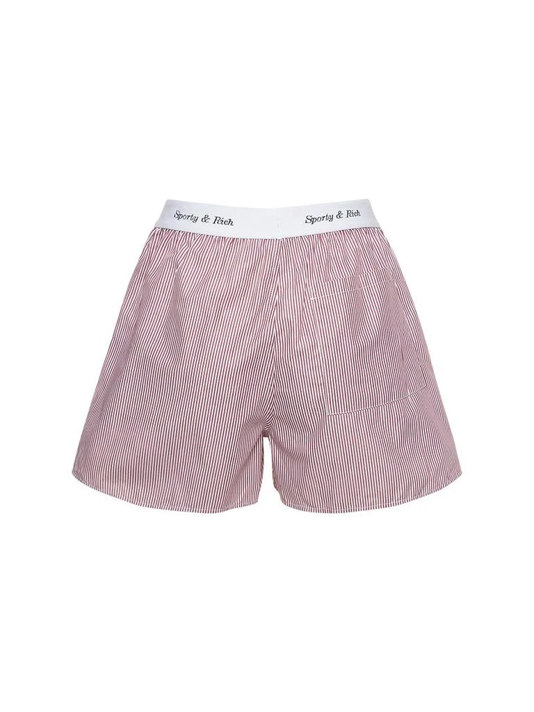 商品Sporty & Rich|Striped Boxer Shorts,价格¥718,第4张图片详细描述