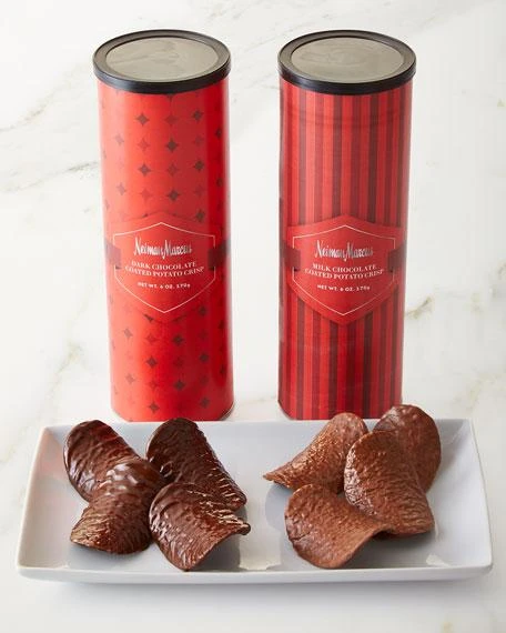 商品Neiman Marcus|Dark Chocolate-Coated Potato Chips,价格¥172,第2张图片详细描述