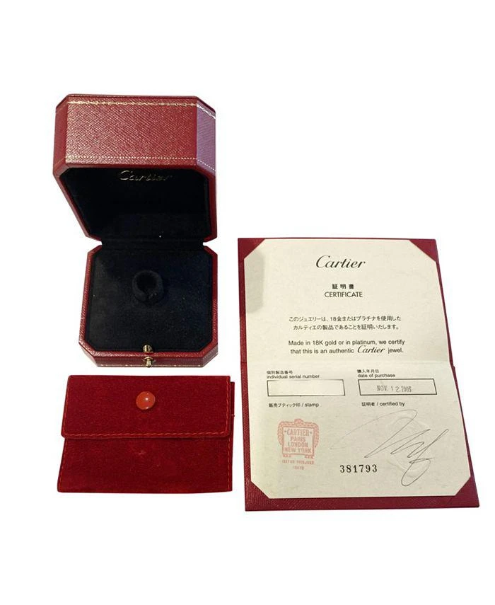 商品[二手商品] Cartier|Hearts & Symbols Diamond Band in 18K White Gold,价格¥12896,第4张图片详细描述