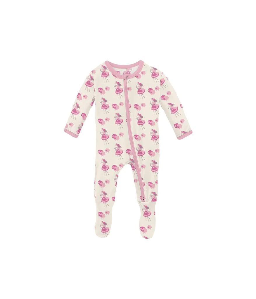 商品KicKee Pants|Print Footie with Two-Way Zipper (Infant),价格¥278,第1张图片