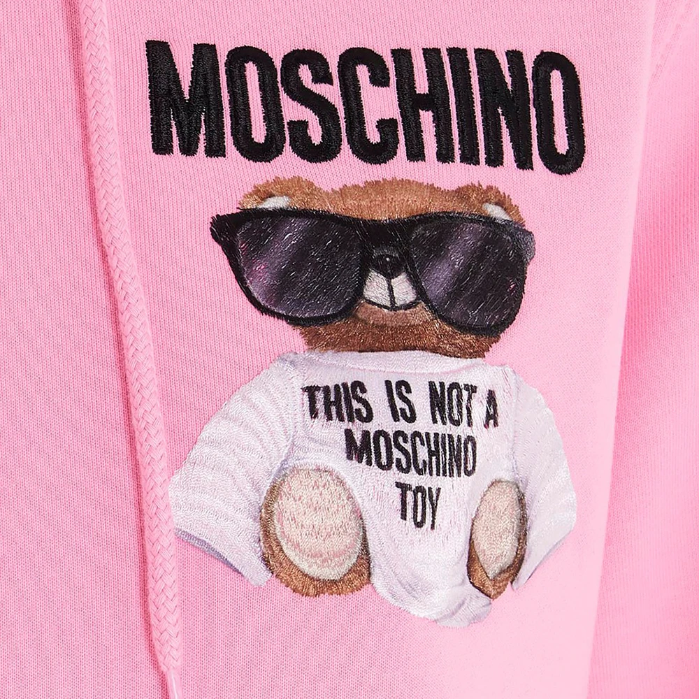 MOSCHINO 女士粉色连帽卫衣 V1709-5527-1222 商品