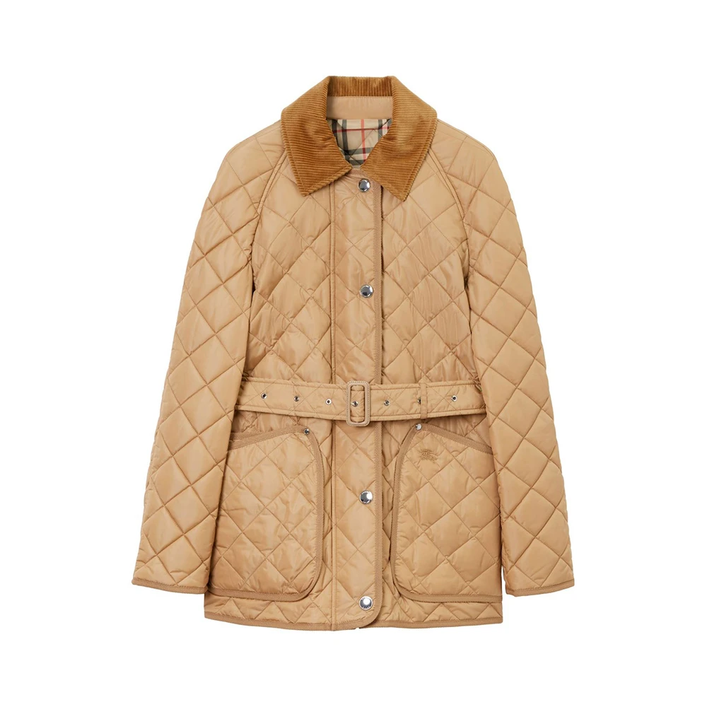 商品[国内直发] Burberry|BURBERRY 棕色女士棉服 8071842,价格¥7742,第1张图片