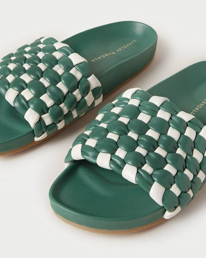 商品Loeffler Randall|Sonnie Slide In Green,价格¥1304,第2张图片详细描述