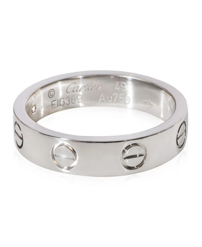 商品[二手商品] Cartier|Love 18K White Gold Wedding Band,价格¥10448,第1张图片