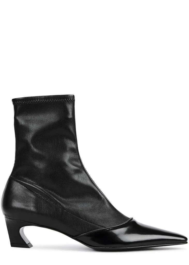 商品Acne Studios|Bano 50 faux leather ankle boots,价格¥2577,第1张图片