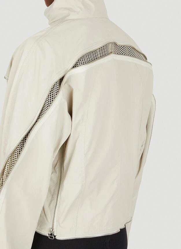 商品Helmut Lang|Zip Jacket in Beige,价格¥2945,第5张图片详细描述