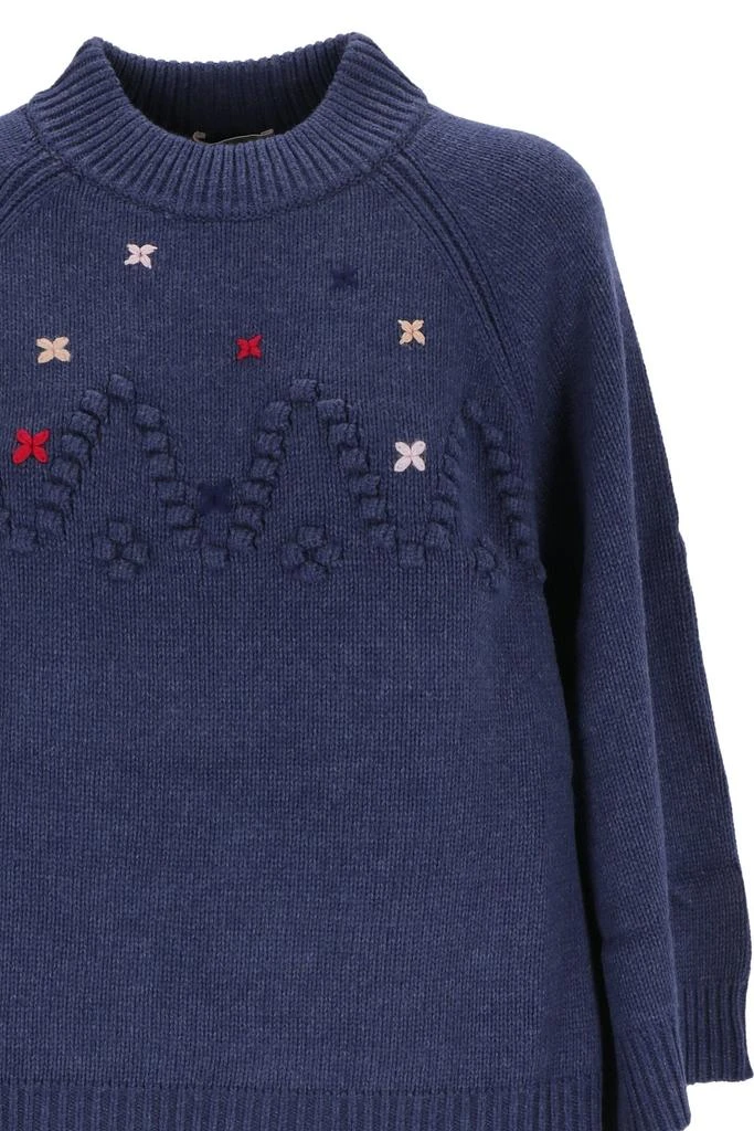 商品See by Chloé|See By Chloé Embroidered Design Knit Sweater,价格¥1743,第3张图片详细描述