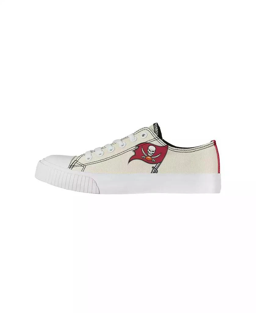 商品FOCO|Women's Cream Tampa Bay Buccaneers Low Top Canvas Shoes,价格¥451,第1张图片