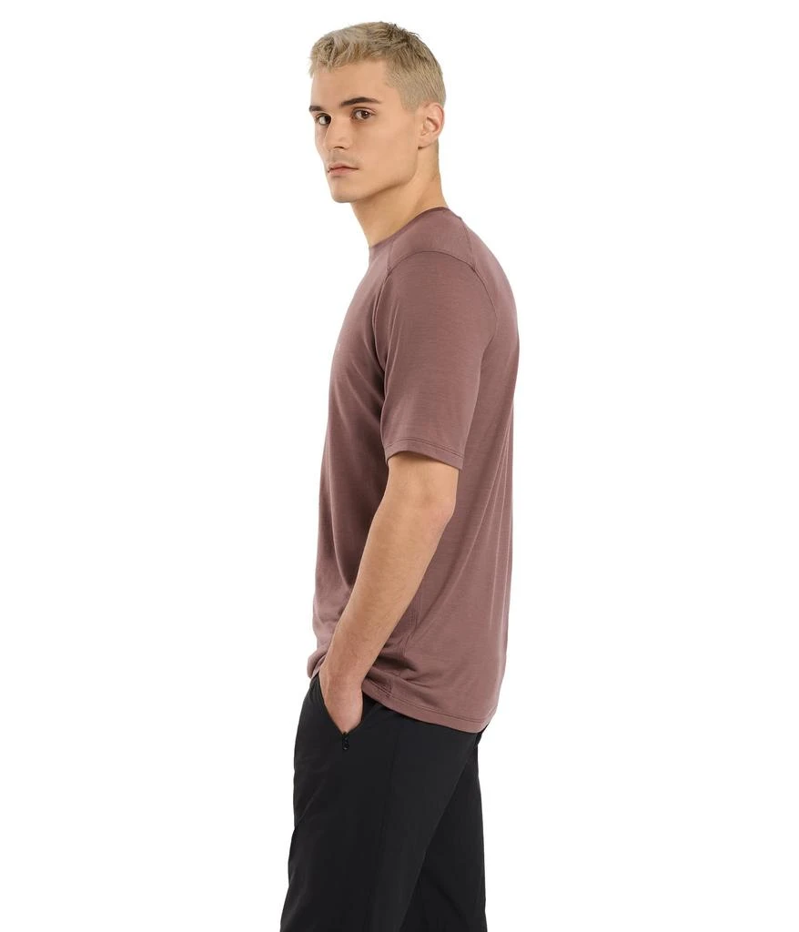 商品Arc'teryx|Arc'teryx Ionia Merino Wool Arc'Word Shirt SS Men's | Soft Merino-Blend Performance Tee,价格¥535,第2张图片详细描述