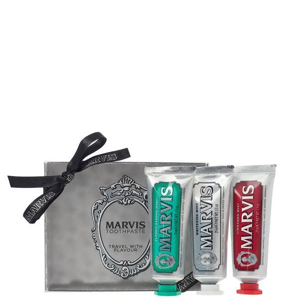 商品Marvis|Marvis Travel Flavour Toothpaste Trio 3 x 25ml,价格¥135,第1张图片