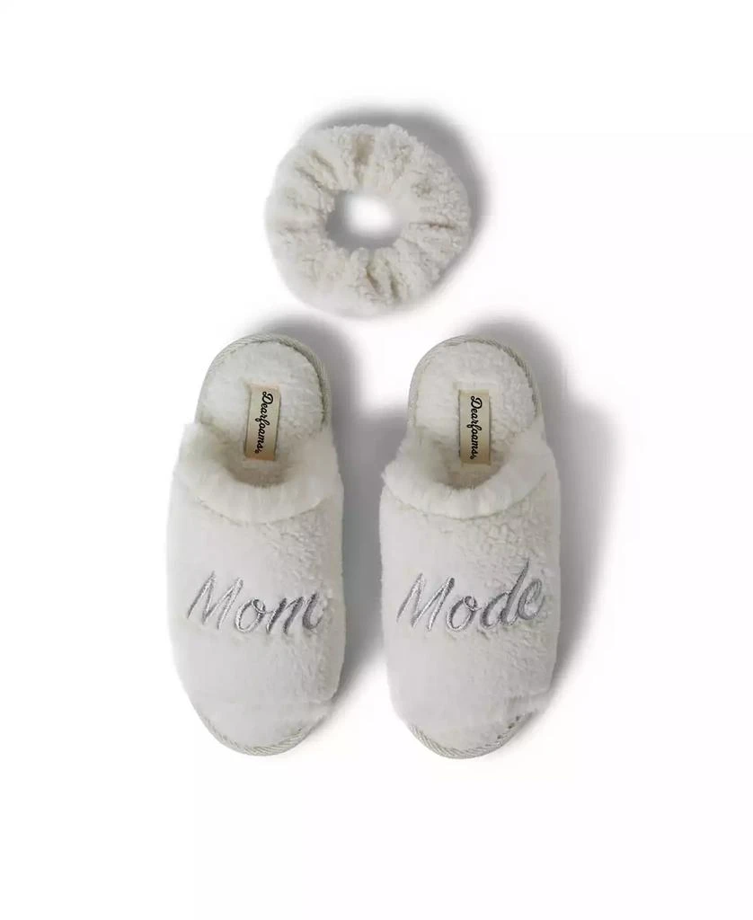 商品Dear Foams|Women's Louise Teddy Slide with Scrunchie Set,价格¥271,第1张图片